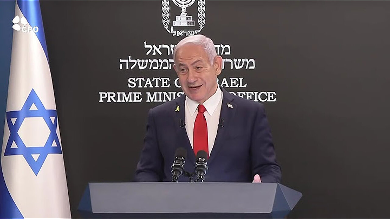 PM Netanyahu Holds a Press conference