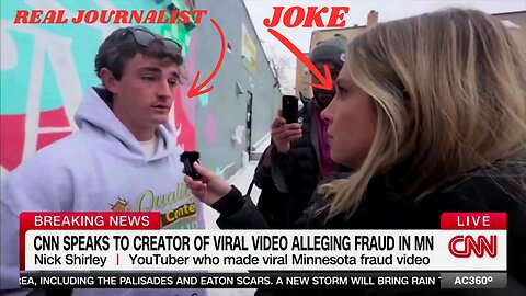 CNN "Law Enforcement Correspondent" Upset Nick Shirley Revealed Her Career FRAUD
