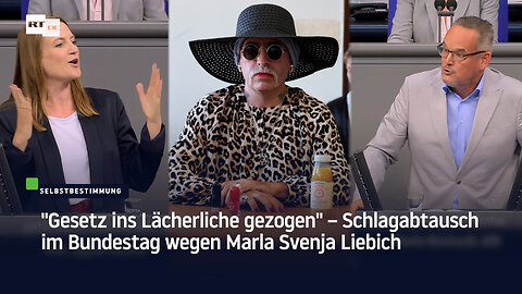 "Gesetz ins Lächerliche gezogen" – Schlagabtausch im Bundestag wegen Marla Svenja Liebich