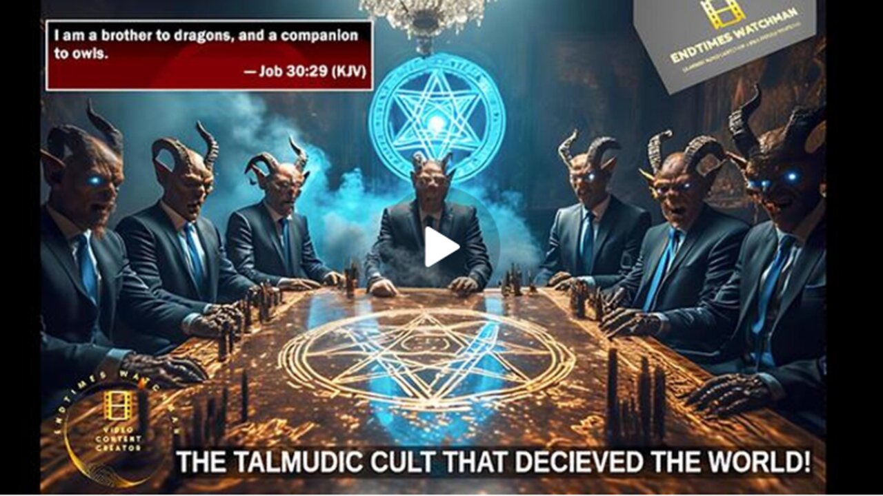 The Synagogue of Satan| Protocol To Usher In The Biblical Antichrist