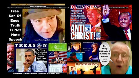 Urban Survival Stefan Verstappen VictorHugo Talk Trump Canada SonOfEnos Arrest Sandy Hook Jim Fetzer