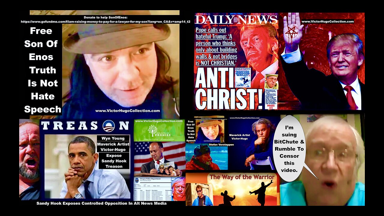 Urban Survival Stefan Verstappen VictorHugo Talk Trump Canada SonOfEnos Arrest Sandy Hook Jim Fetzer