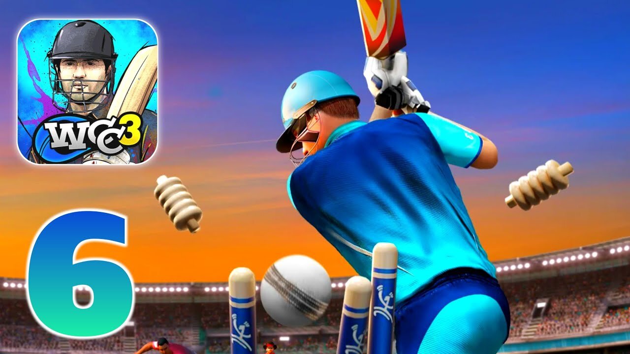 World Cricket Championship 3 - Gameplay Walkthrough | Kamal Gameplay | Part 6 (Android, iOS)