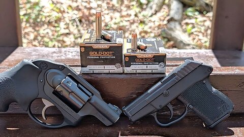 The Least .32 Caliber VS The Greatest .32 Caliber - Speer Gold Dot .32 ACP VS .327 Federal Mag