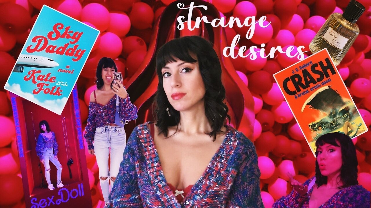 strange desires reading vlog | these books are not for the faint of heart