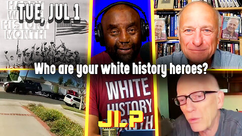 White History Month! 🪕 C&W Tue! 📞 👨🏾‍🦲 🇺🇸 JLP Mon 7-1-25