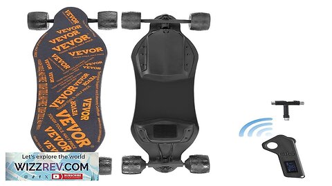 VEVOR Electric Longboard Skateboard with Control 21.7 Mile Range for Adults Kids Review