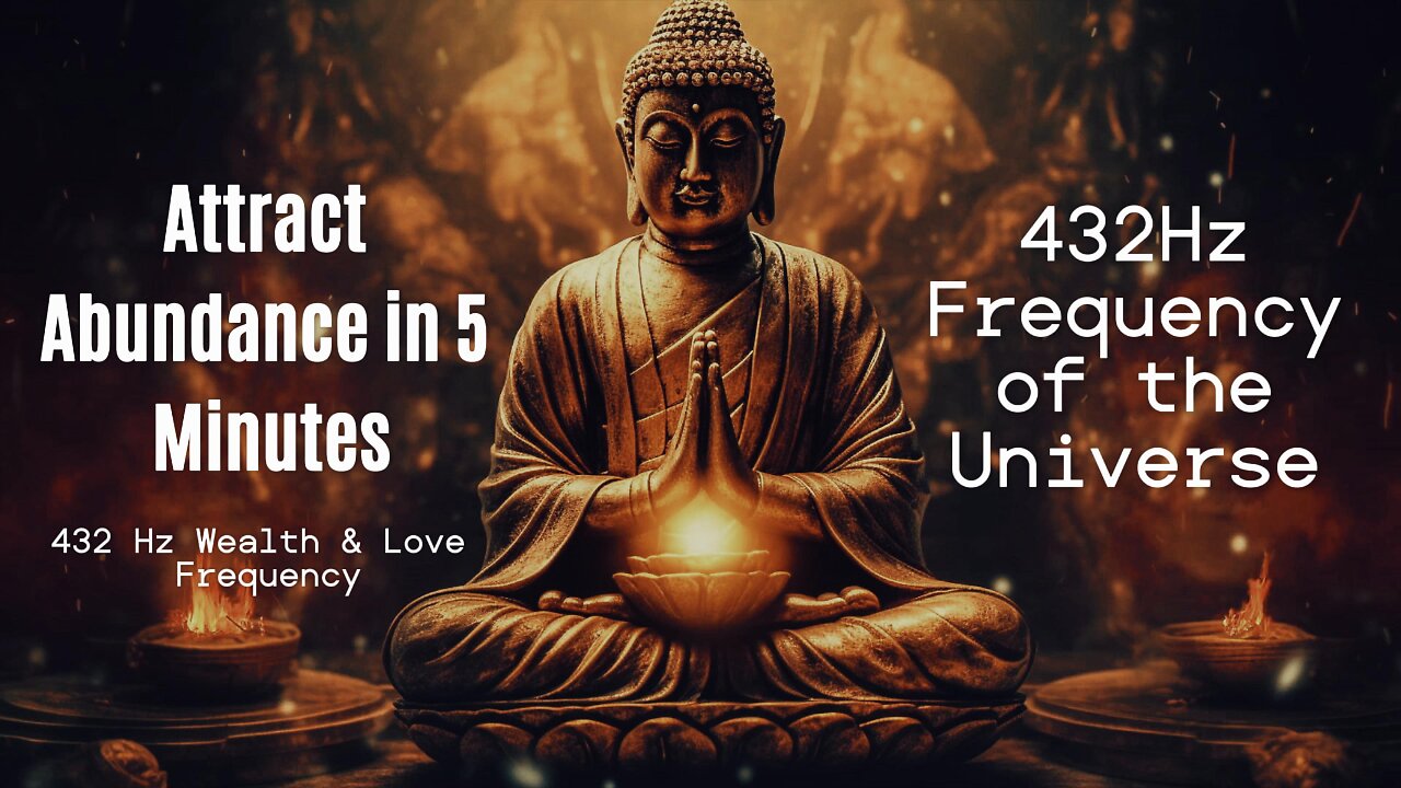 💸 432 Hz Wealth & Love Frequency | Attract Abundance in 5 Minutes