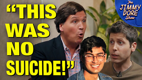 Tucker Accuses OpenAI Founder Of MURDERING Whistleblower!
