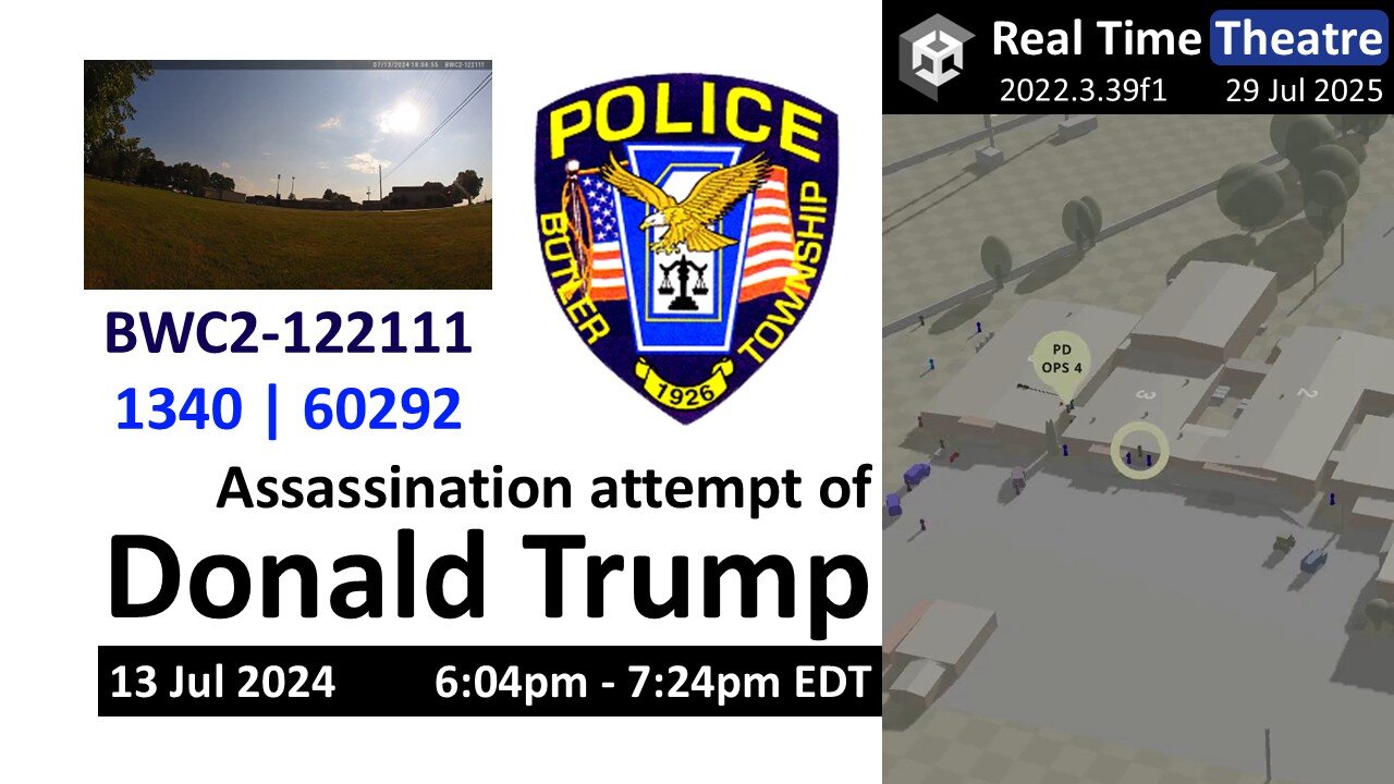 Real Time: Trump Assassination Attempt (Jul 13) | BWC2-122111 (6:04 pm - 7:24 pm EDT)