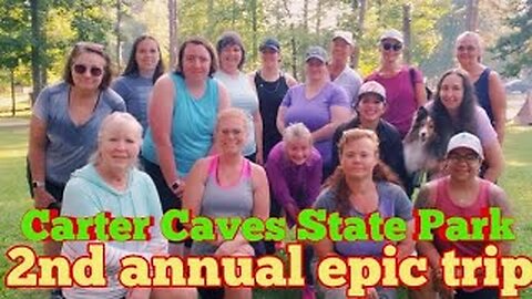 Carter Caves State Park - Girls backpacking and caving weekend