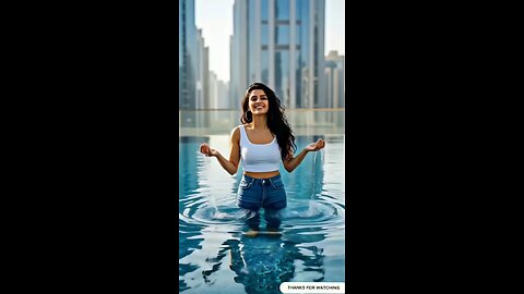 # ladki ko mili pani mei machali
