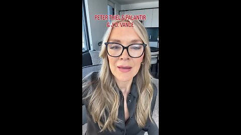 Palantir, Peter Thiel And JD Vance,