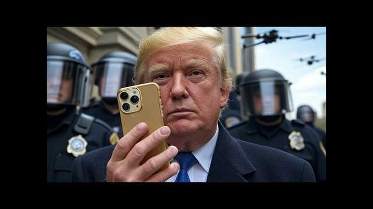 WARNING! TRUMP'S MOBILE PHONE IS REALLY PALANTIR'S PRE-CRIME A.I SPYWARE USED TO TARGET INDIVIDUALS!