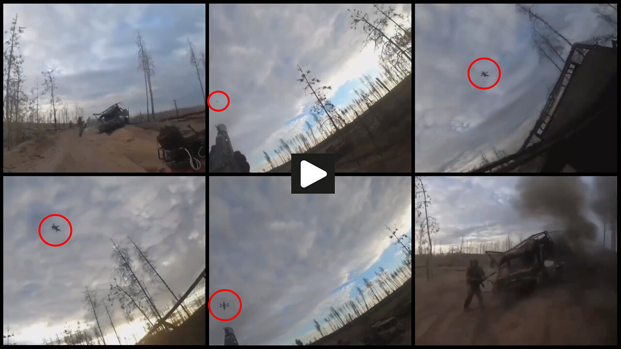 Pokrovsk direction: Russian soldiers in a fight with a Ukrainian FPV drone