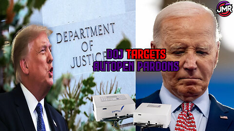 Trump DOJ TARGETS Biden autopen pardons, J6 committee is DONE