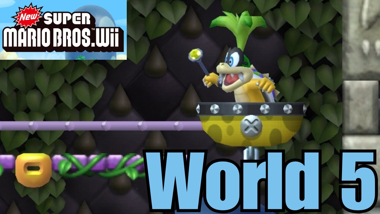 New Super Mario Bros. Wii – Part 5: Jungle Mayhem in World 5! 🌴🍄