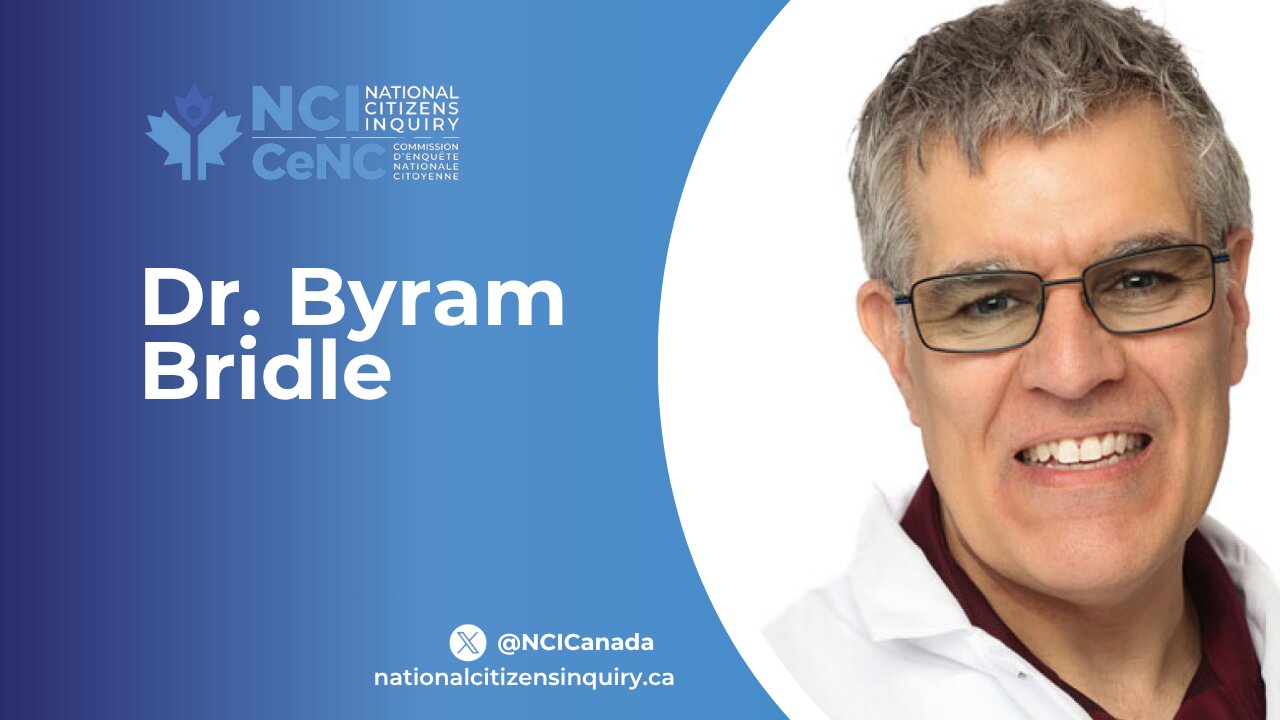 Dr. Byram Bridle - Jun 19, 2025 - Kitchener, Ontario