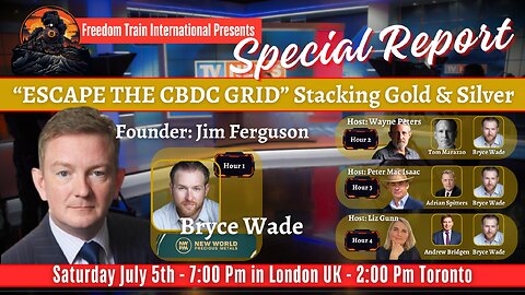FTI Special Report: “ESCAPE THE CBDC GRID” Stacking Gold & Silver