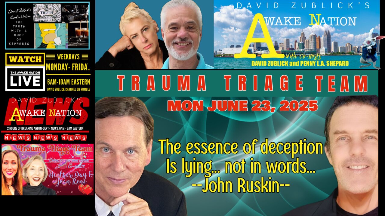 The Awake Nation's Trauma Triage