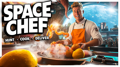 Cooking Simulator IN SPACE! Hunt, Cook, DELIVER! // Space Chef DEMO