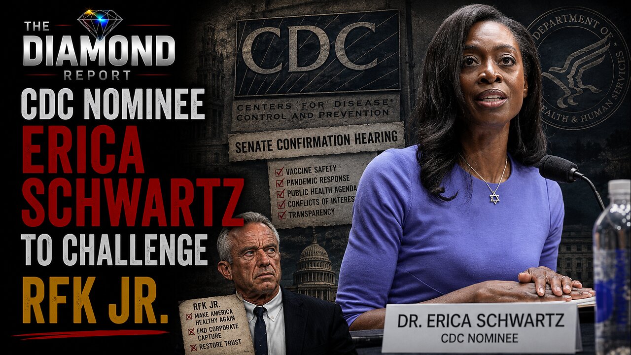 CLIP — CDC Nominee Erica Schwartz To Challenge RFK Jr. - What About That Necklace She's Wearing?