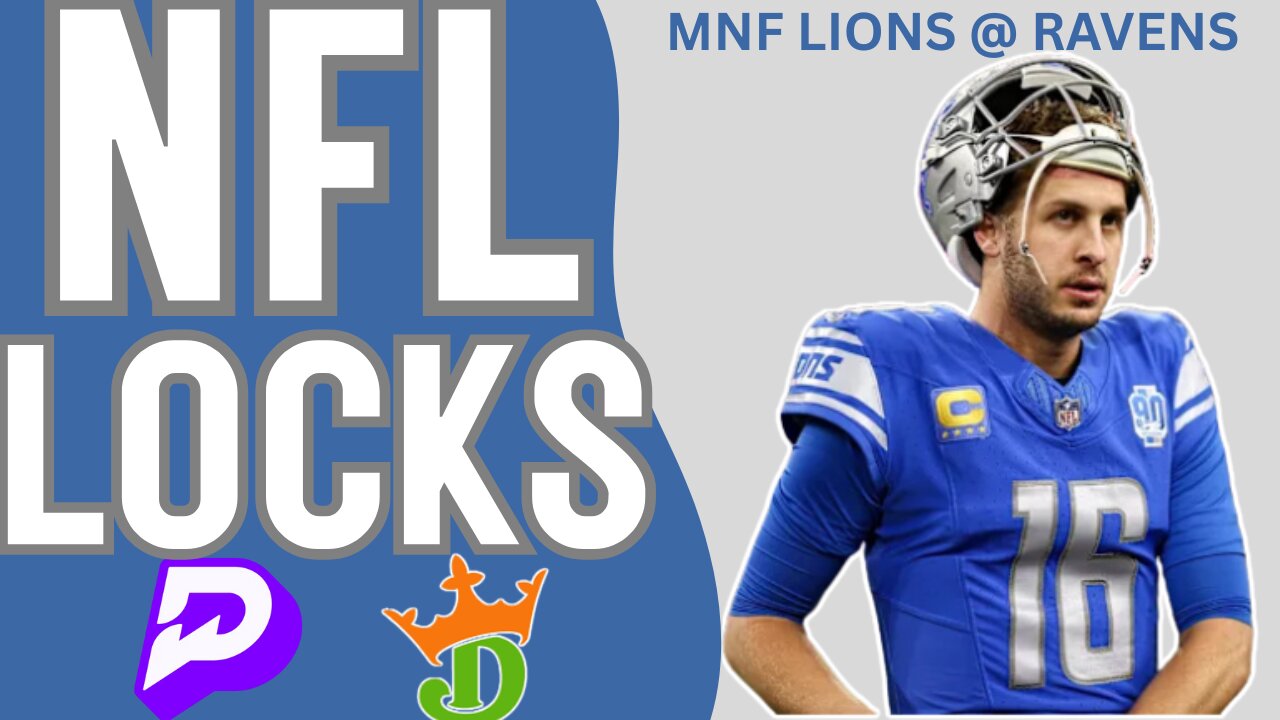 MNF- THE ONLY PLAYER PROPS YOU NEED !