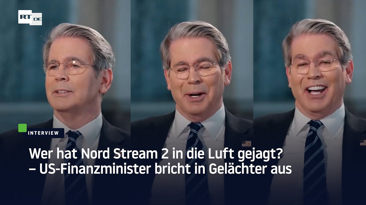 Wer hat Nord Stream 2 in die Luft gejagt? – US-Finanzminister bricht in Gelächter aus