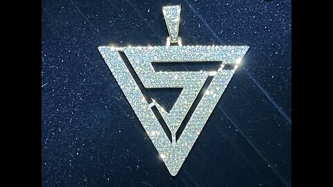 Custom Diamond Pendant by Esmeralda Jewels Inc.