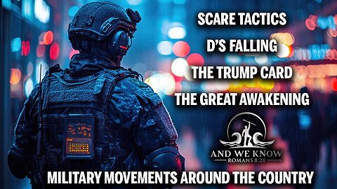 6.13.25: TRUMP CARD, Darkness, Scare Tactics while D’s Falling, Huge military movements, Pray!