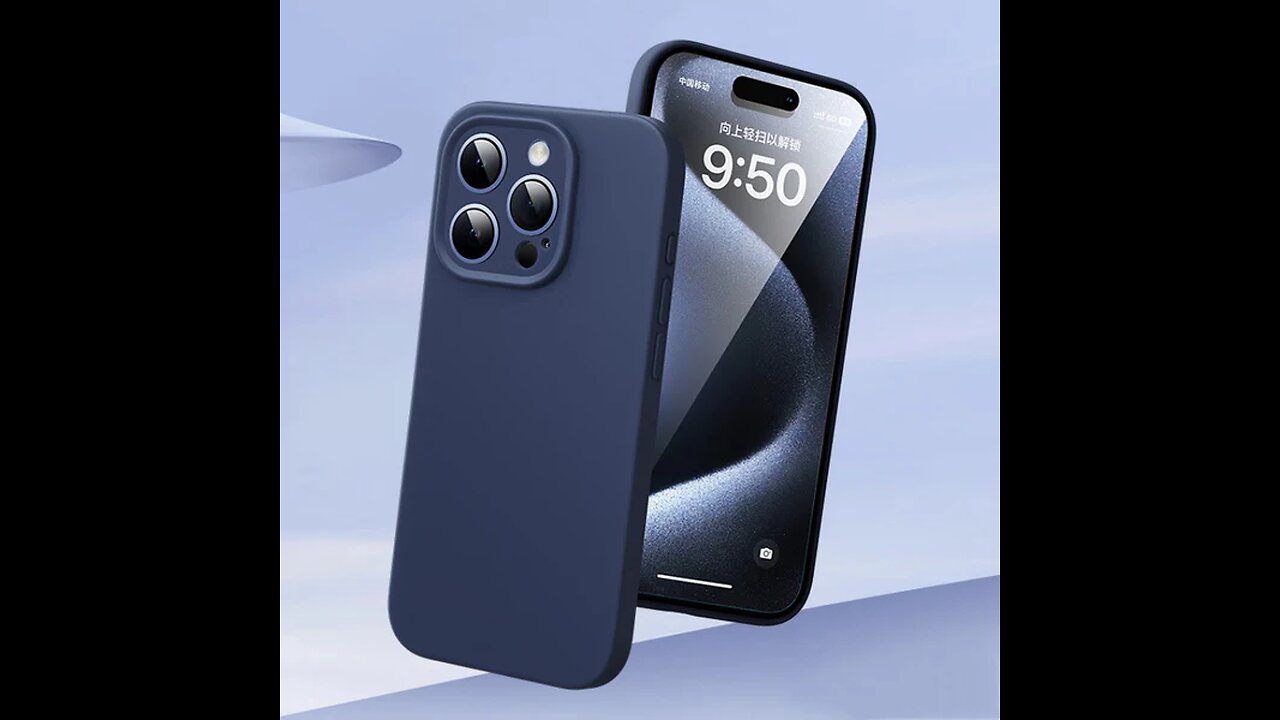 Liquid Silicone Shockproof Phone Case For iPhone 15