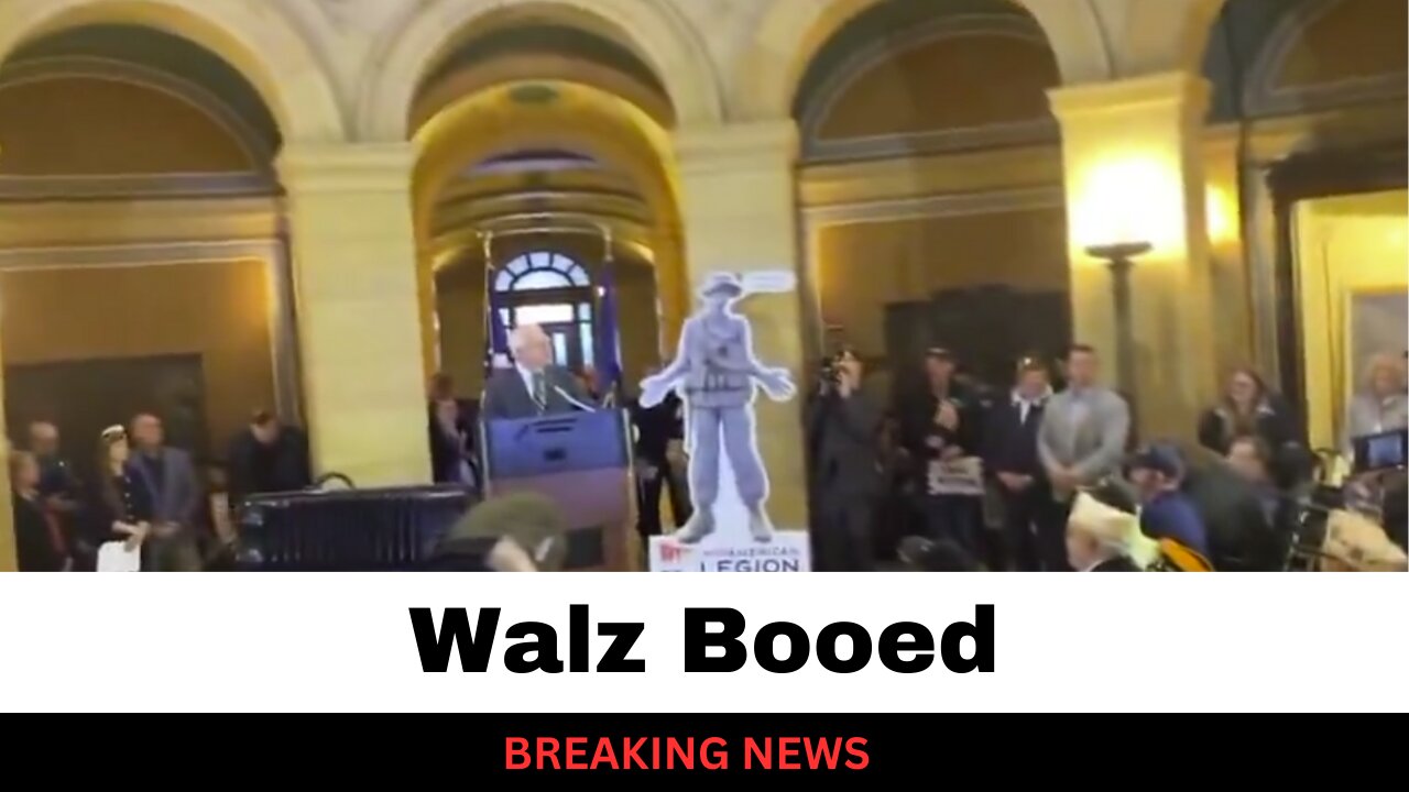 Veterans Boo And Heckle Tim Walz