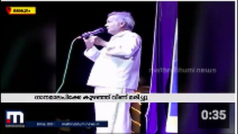 "Folk Singer TK Ummar Suffers Fatal Heart Attack On Stage"