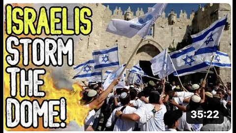 "Israelis Fiercely Storm the Dome!"