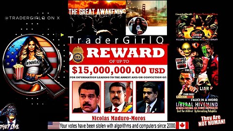 Venezuelan President Nicolas Maduro's Arrested The CIA & New World Order Are Being Dismantled!