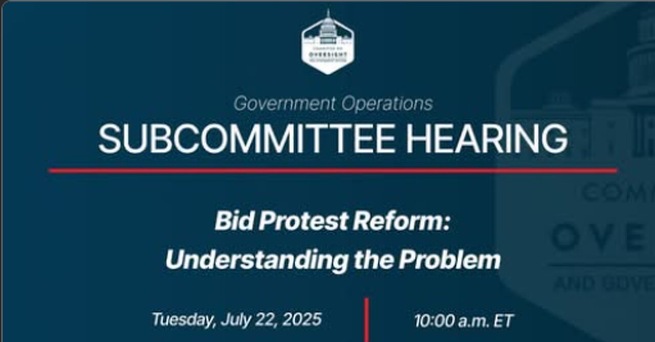 Bid Protest Reform: Understanding the Problem