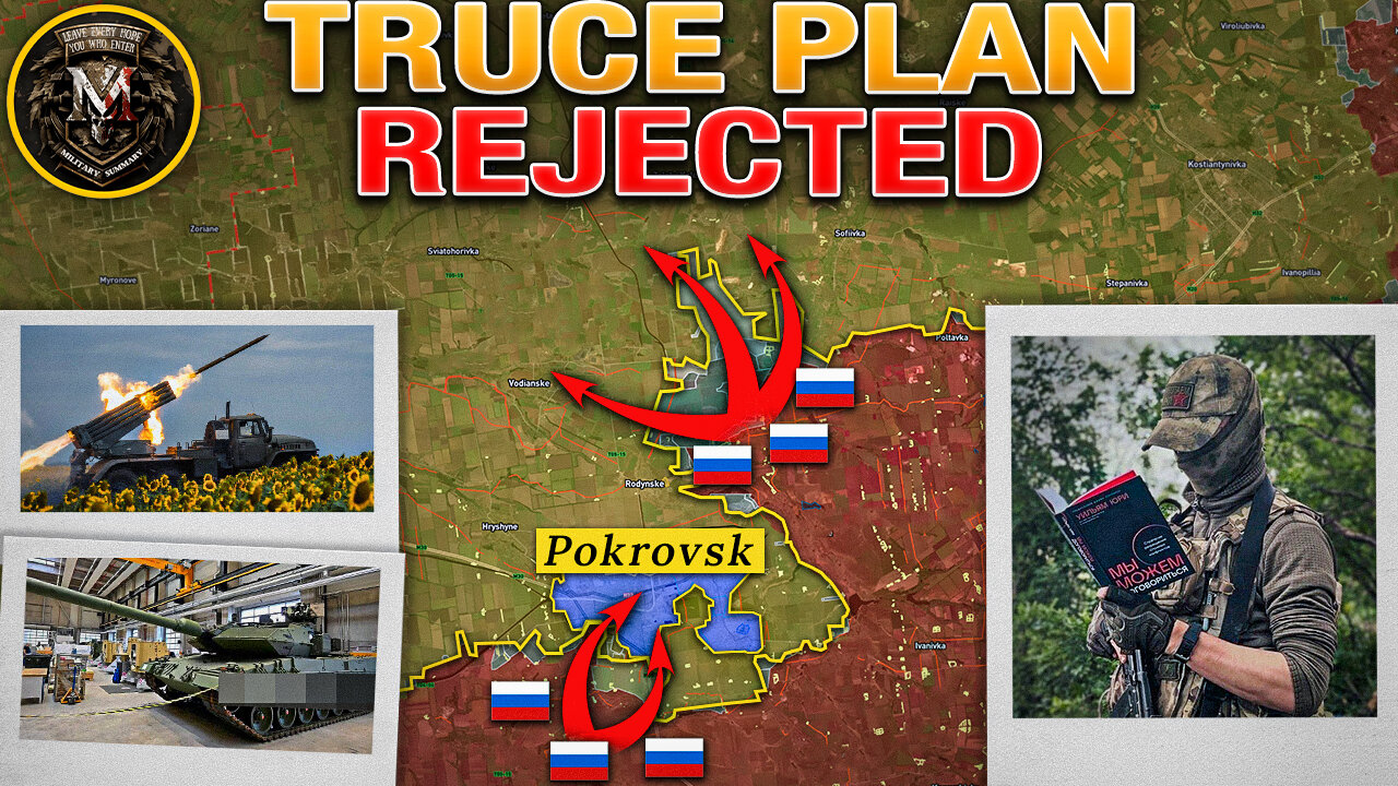Ukraine Rejects US Peace Initiative✋🏼Russians Break Through Defenses North of Pokrovsk💥MS 2025.08.10