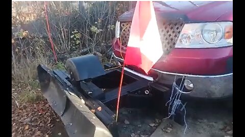 DIY Snow Plow Made from Wood and Plastic – Grading the Driveway!