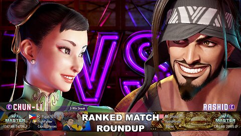Kuya Kalbo SF6 Ranked Match Roundup. Chun Li Master Rank [Hori Fight Stick]
