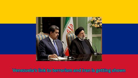 The narcotics trafficking of Venezuela has links with Iran and terrorism