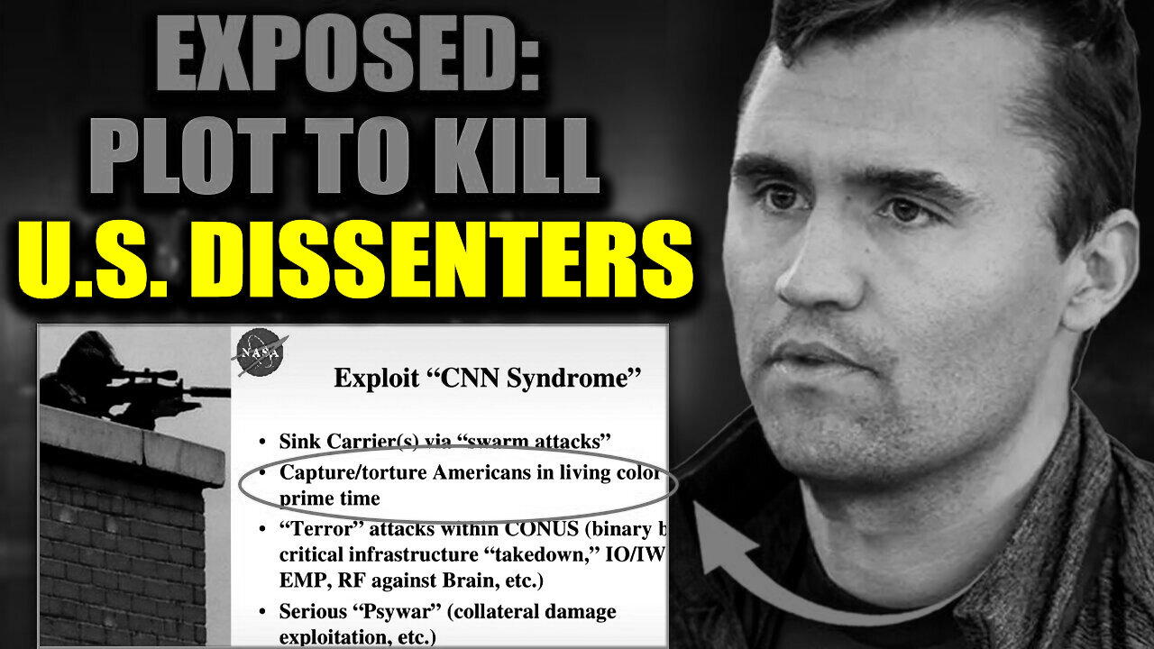 Leaked Gov't Files Expose Mossad Plot To Assassinate Charlie Kirk
