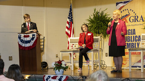 Secretary Candidates Suzi Voyles & Cindiella Nixon Speak at the 2025 GRA Endorsement Convention