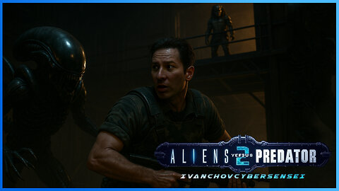 🔴 UN FRÍO RECIBIMIENTO [ Episodio 2] IvanchoVCyberSensei - LIVESTREAM / ALIENS VERSUS PREDATOR 2