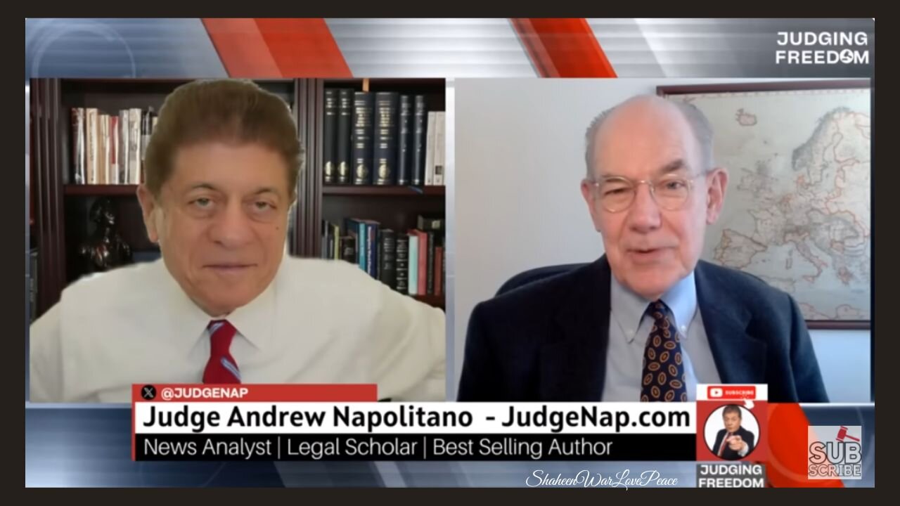 Judge Napolitano - Prof. John Mearsheimer : Can Netanyahu Conquer Gaza?