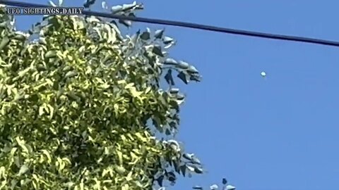 UFO Videotaped over Utah