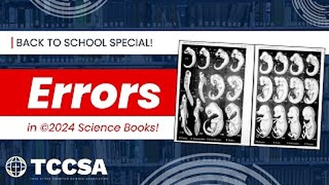 BACK TO SCHOOL SPECIAL: Errors in ©2024 Science Books - Brian Lauer