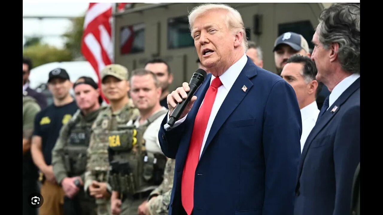 Trump to Patrol D.C. Streets With Police and National Guard Amid Federal Crime Crackdown