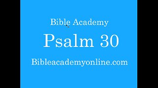 Psalm 30