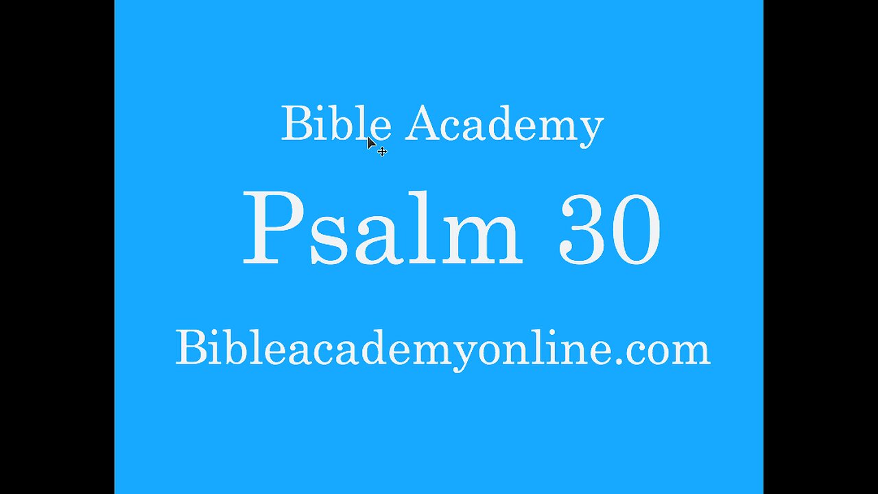 Psalm 30