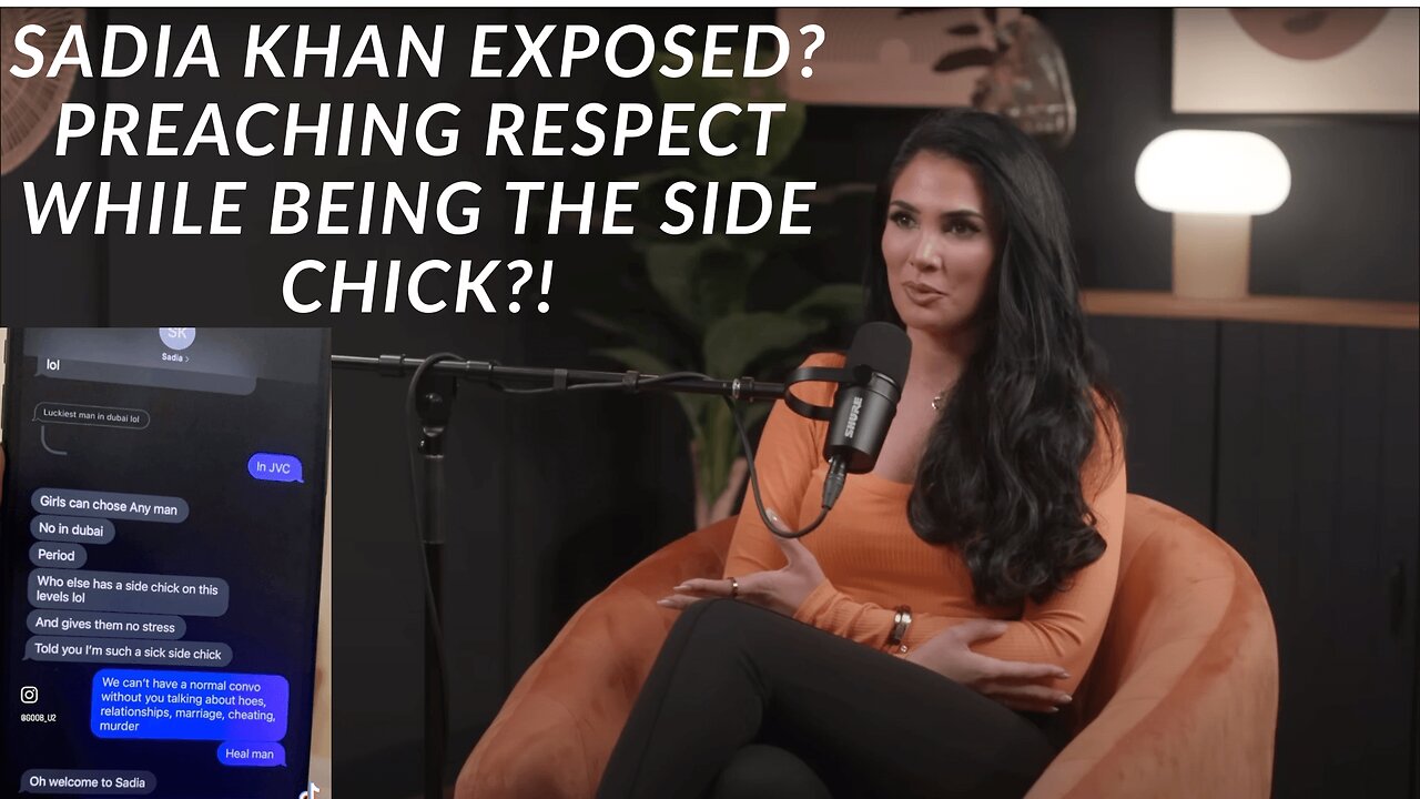 Sadia Khan EXPOSED? Preaching Respect While Being the Side Chick?! | CHANNELADRIANTV Reacts